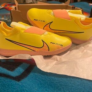 Kids Nike Air Zoom indoor soccer shoes